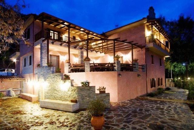 La Casa Rossa Hotel Prinos  Ngoại thất bức ảnh