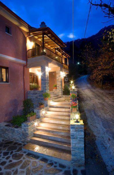 La Casa Rossa Hotel Prinos  Ngoại thất bức ảnh